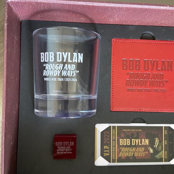 Bob Dylan Rough & Rowdy Ways Drink Glass Tour VIP 2023 - Picture 2 of 12